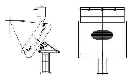 弧形篩分機安裝角度